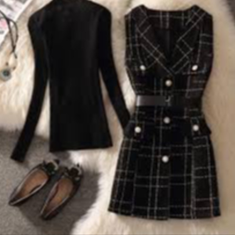 Cable Knit Winter Dress